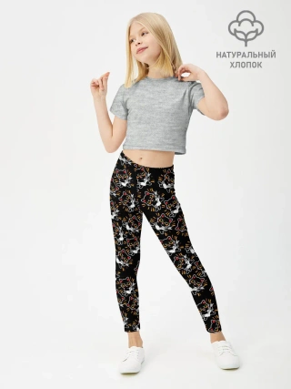 Леггинсы для девочки / METALLICAT