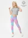 Леггинсы для девочки / РУСАЛКА | ЧЕШУЯ