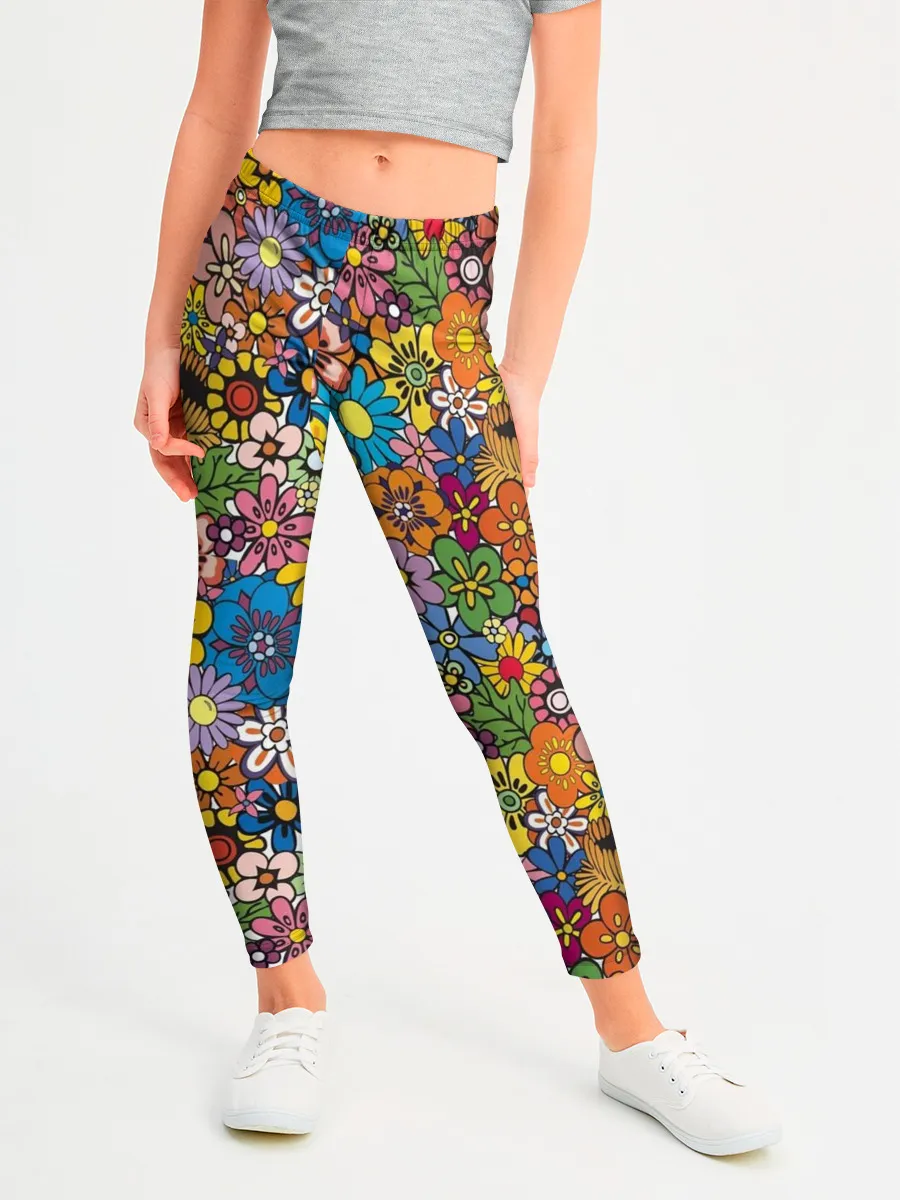 Леггинсы для девочки / Букет