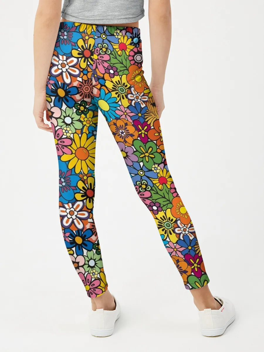 Леггинсы для девочки / Букет