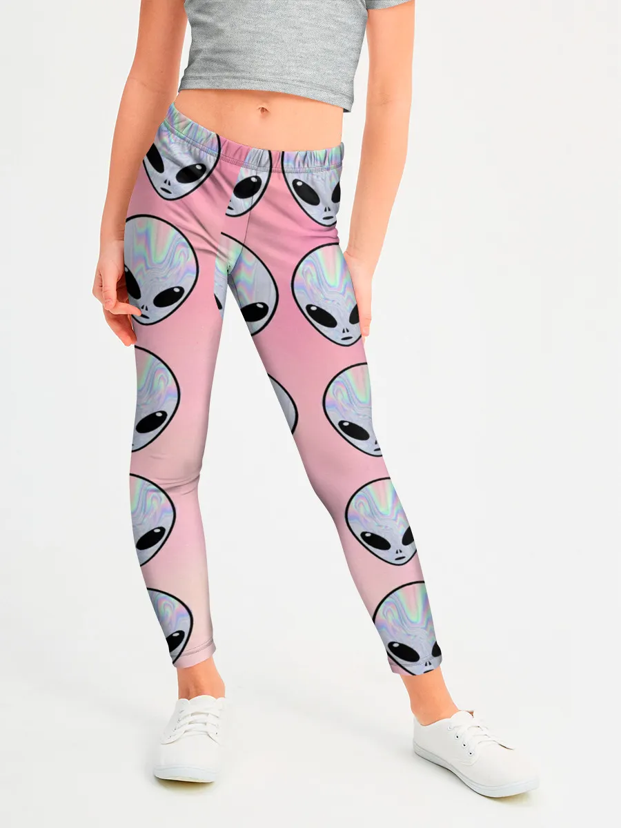 Леггинсы для девочки / Гламурные пришельцы