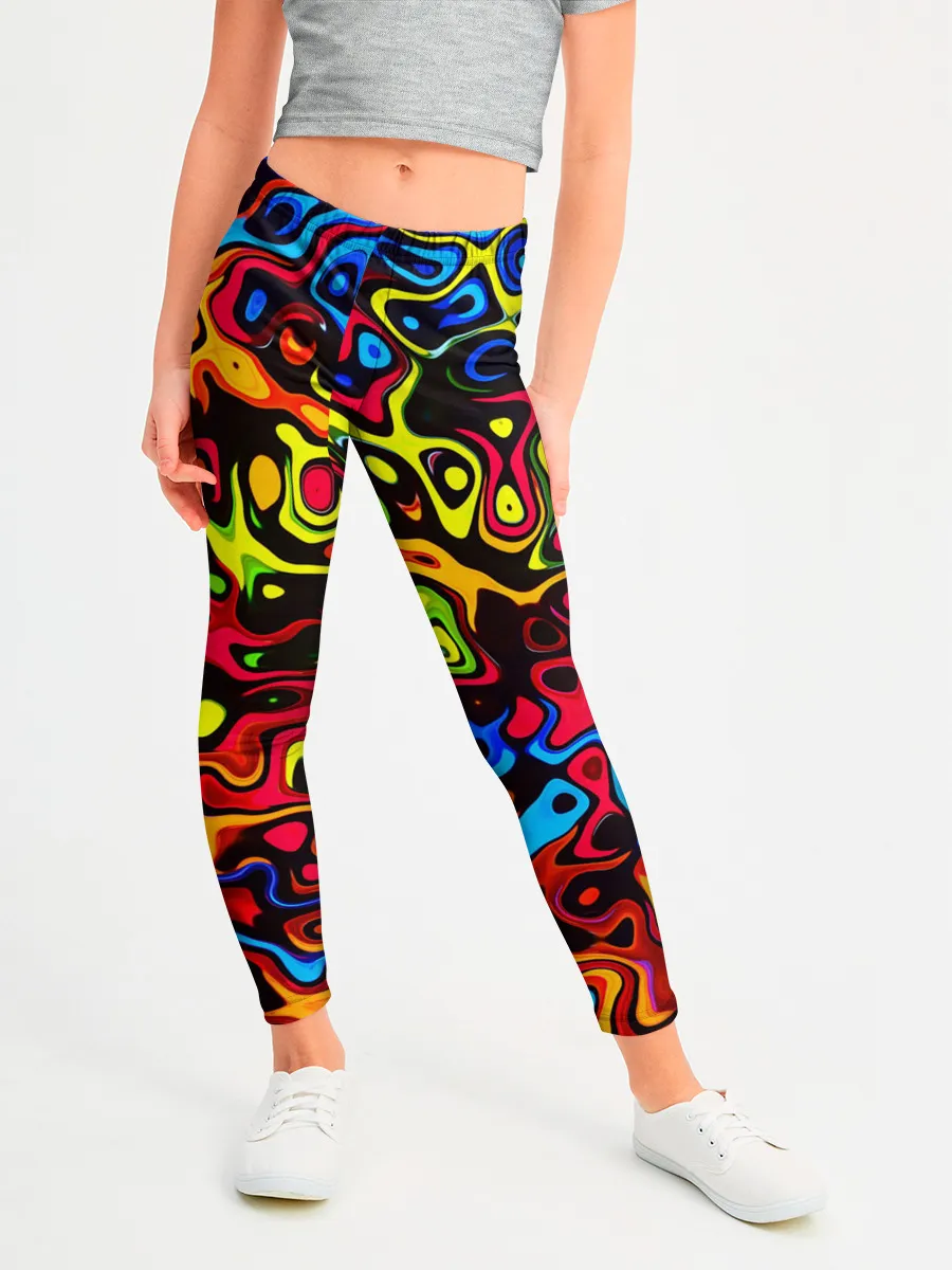 Леггинсы для девочки / LIQUID