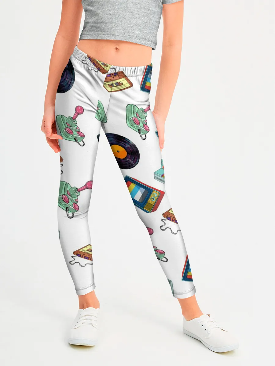 Леггинсы для девочки / Стиль 80х