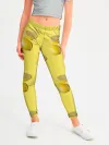 Леггинсы для девочки / Летние лимоны