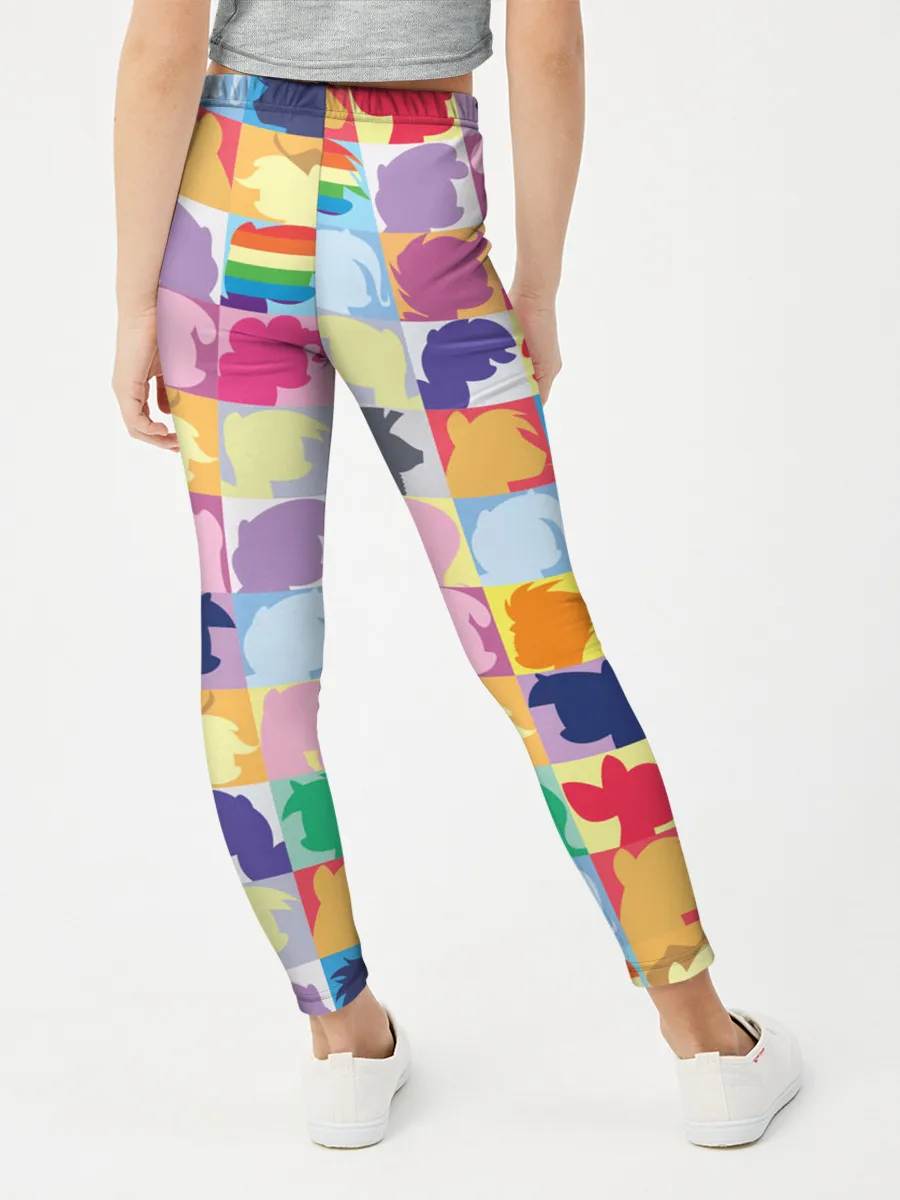 Леггинсы для девочки / Команда пони