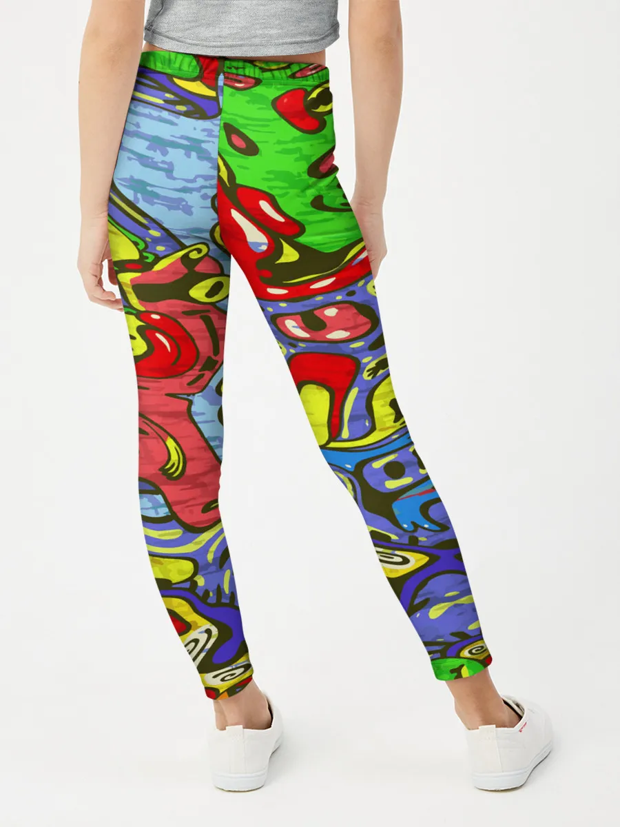 Леггинсы для девочки / Multicolored