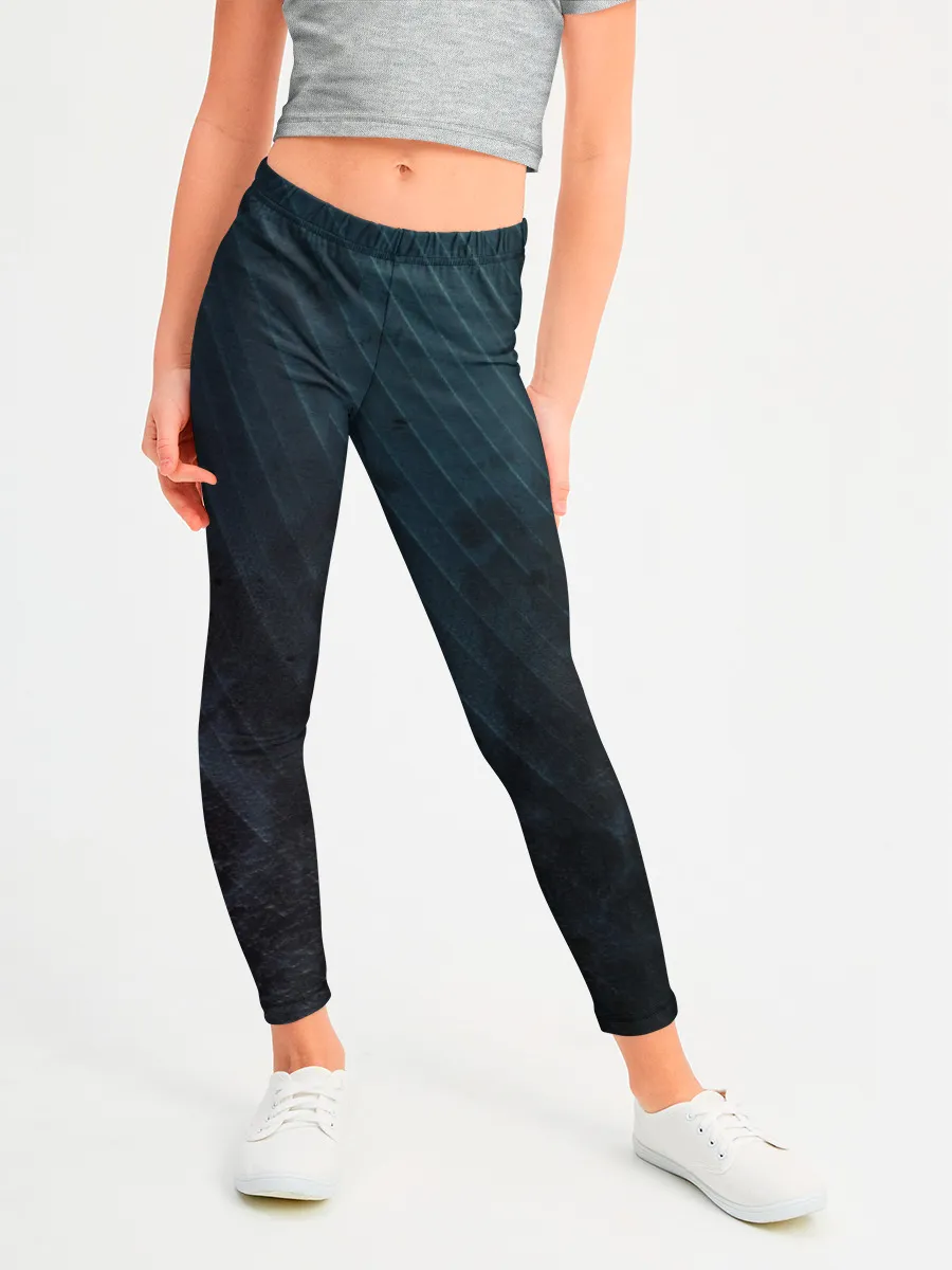 Леггинсы для девочки / Dark Texture