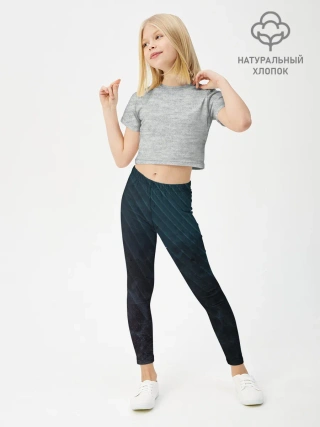 Леггинсы для девочки / Dark Texture