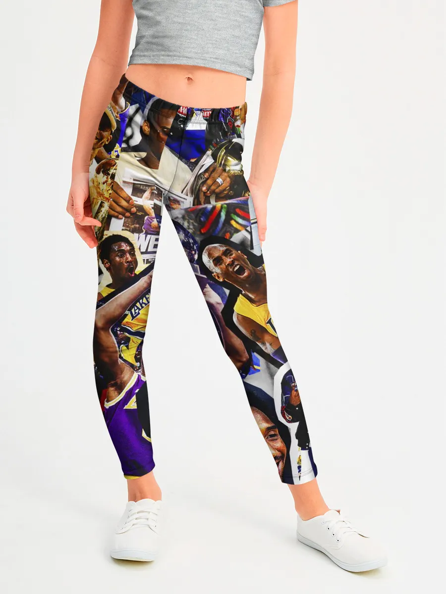 Леггинсы для девочки / КОБИ БРАЙАНТ / KOBE BRYANT