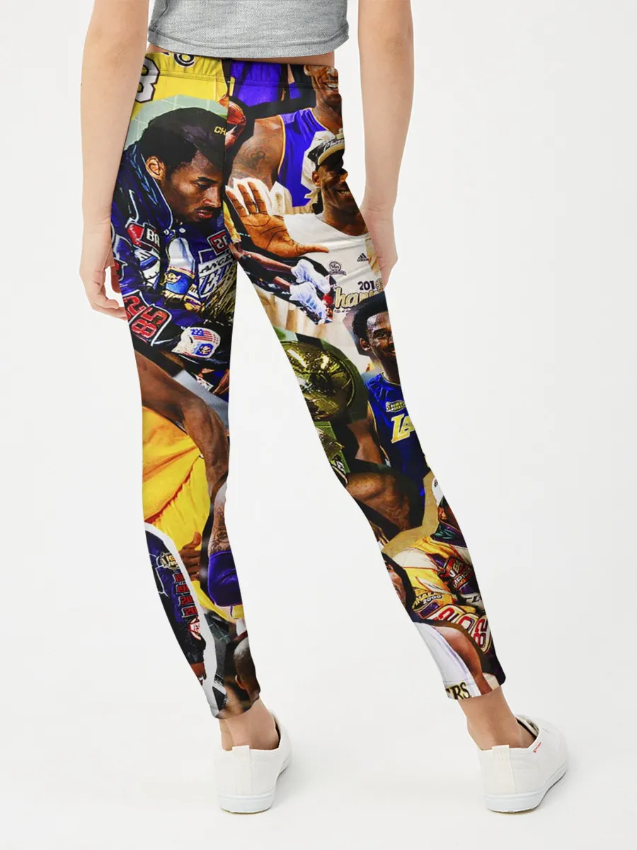 Леггинсы для девочки / КОБИ БРАЙАНТ / KOBE BRYANT