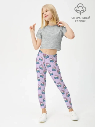 Леггинсы для девочки / Among Us | Коктейль