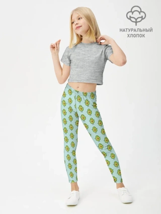 Леггинсы для девочки / Авокадики