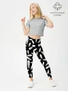 Леггинсы для девочки / Скелеты рыб
