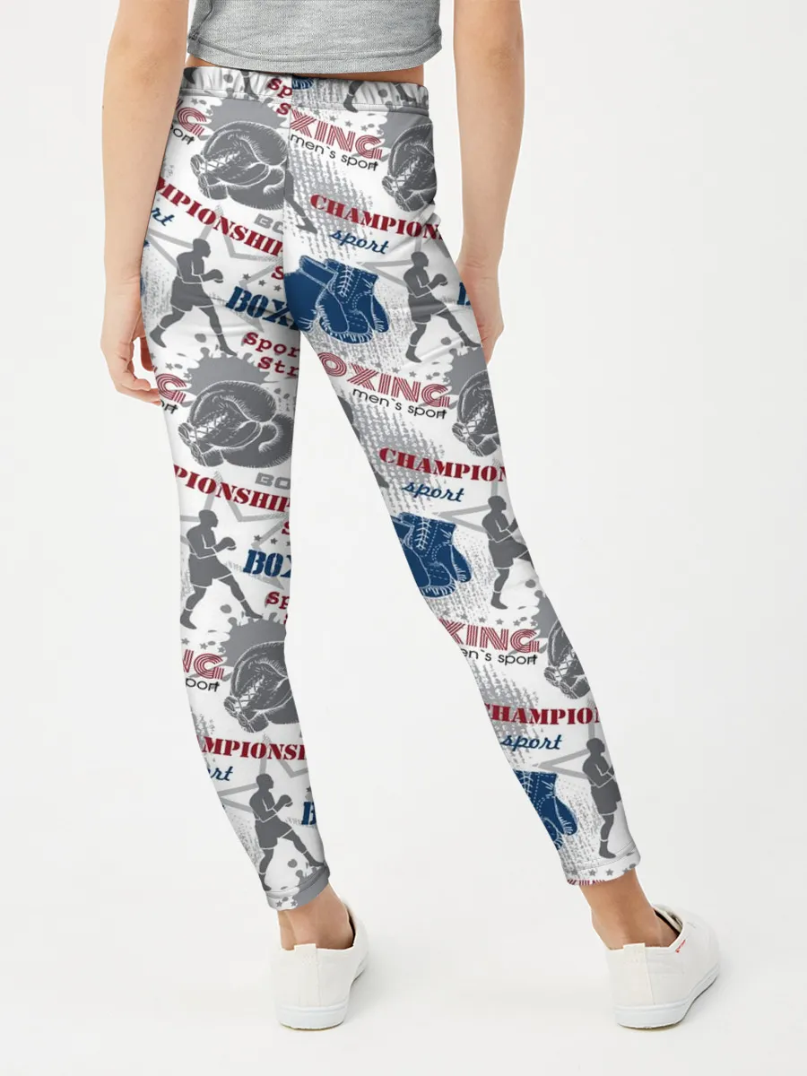 Леггинсы для девочки / Бокс