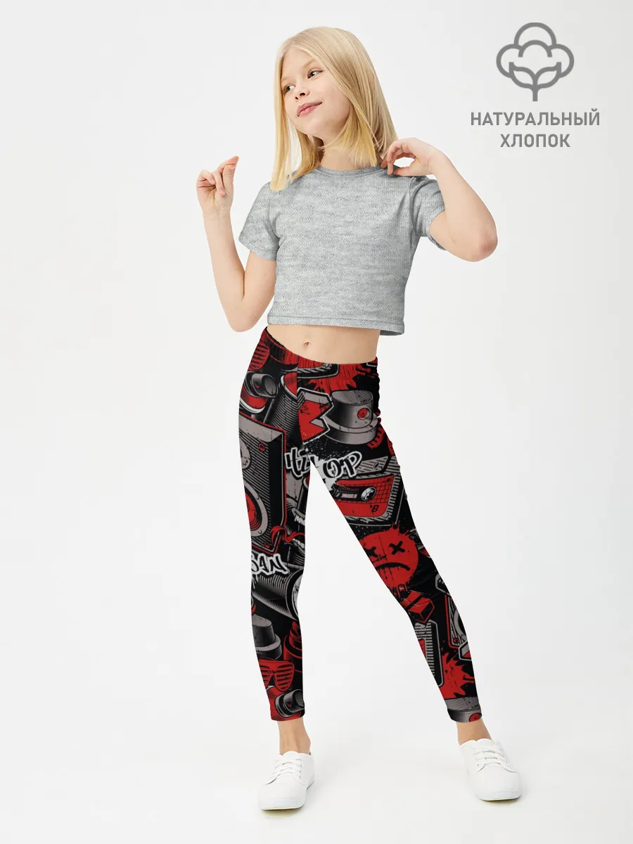 Леггинсы для девочки / Hip hop Urban style