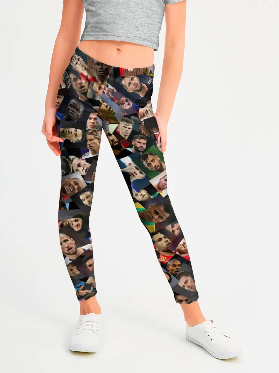 Леггинсы для девочки / Лучшие футболисты мира