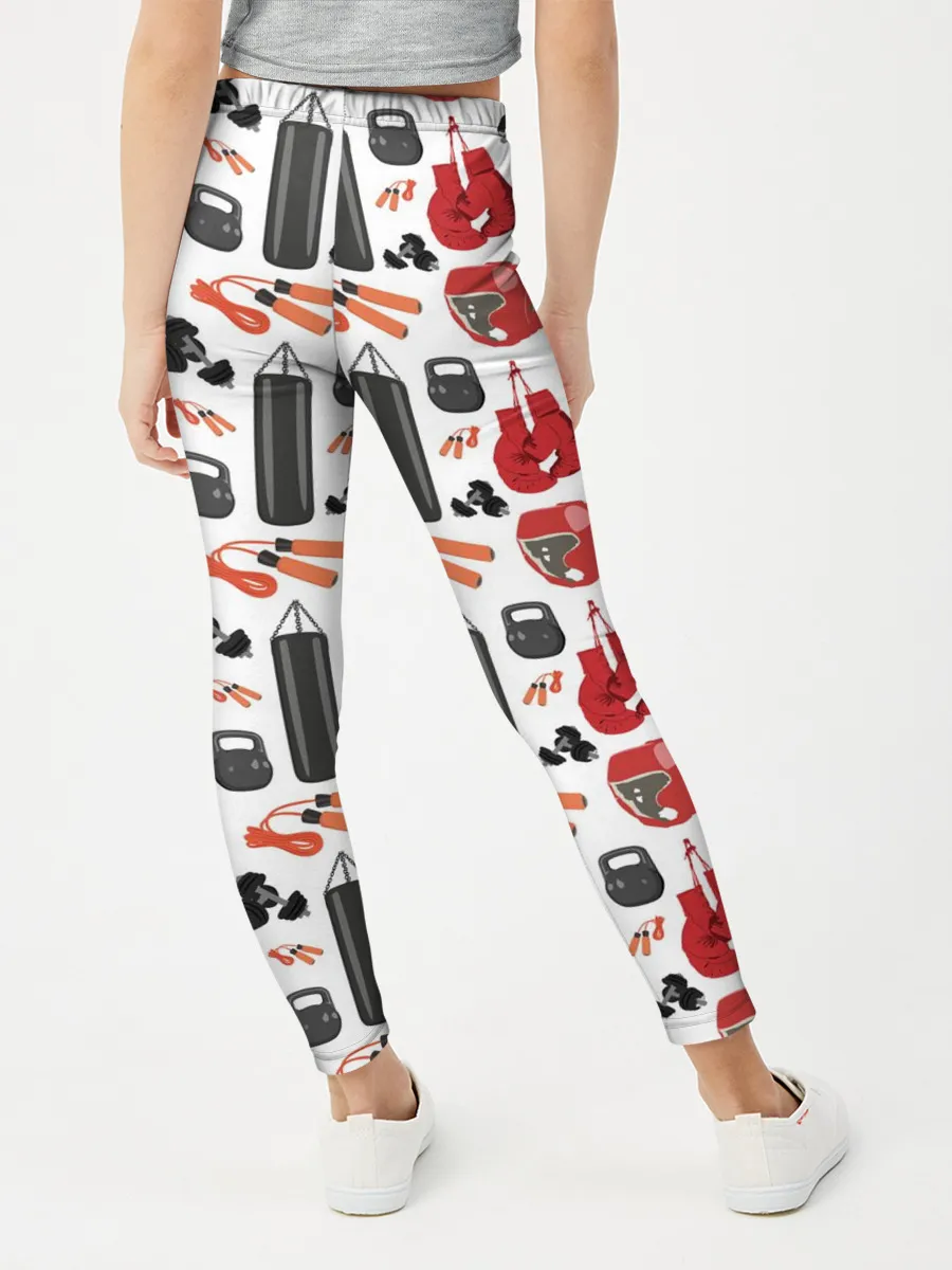 Леггинсы для девочки / Бокс