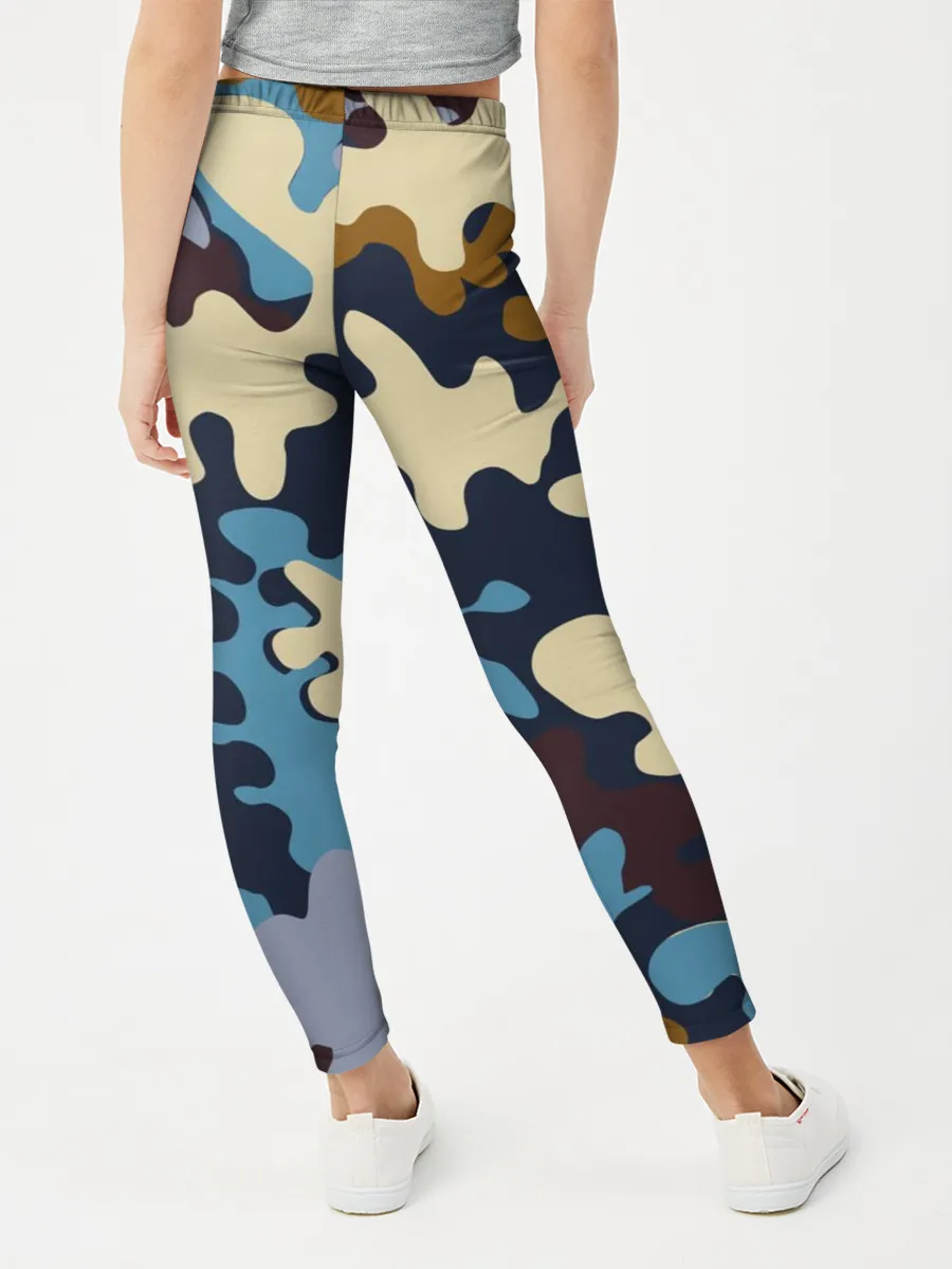 Леггинсы для девочки / Облака