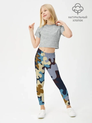 Леггинсы для девочки / Облака