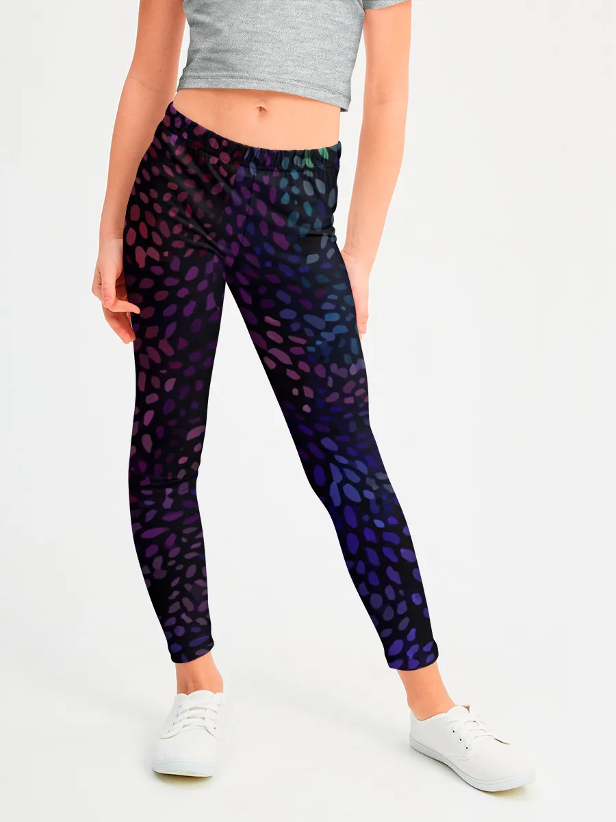 Леггинсы для девочки / Настроение узоры