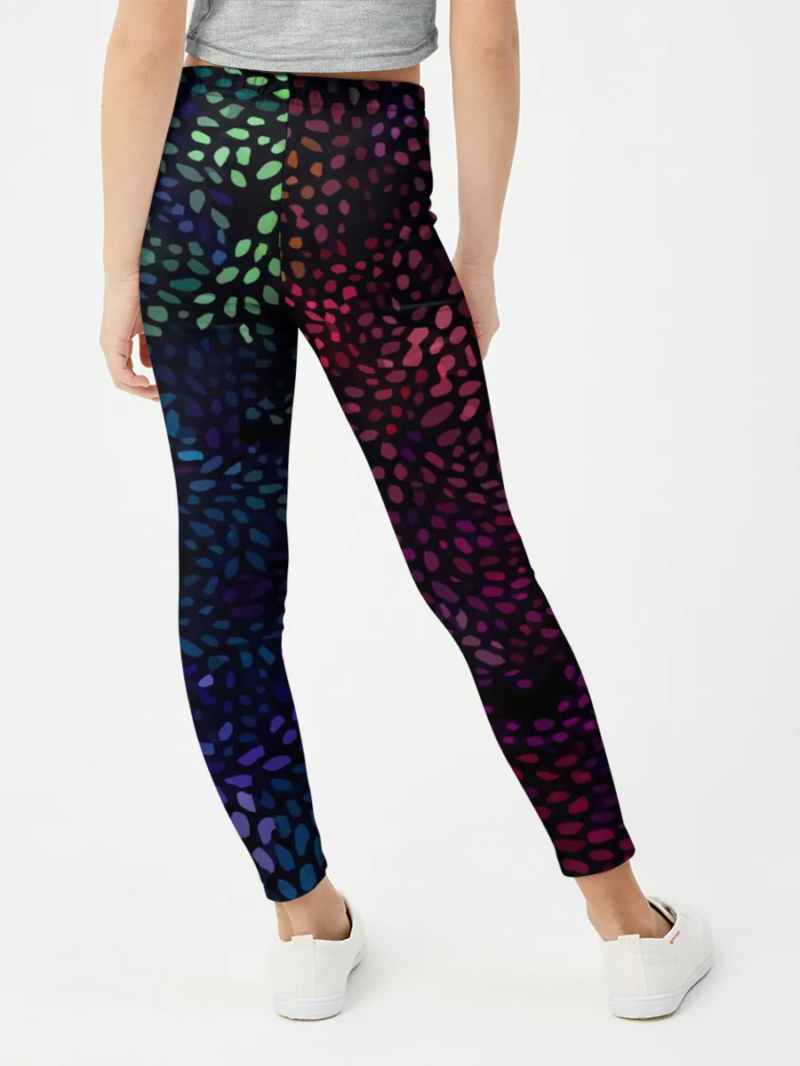 Леггинсы для девочки / Настроение узоры