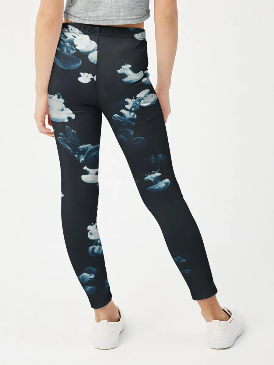 Леггинсы для девочки / Медузы