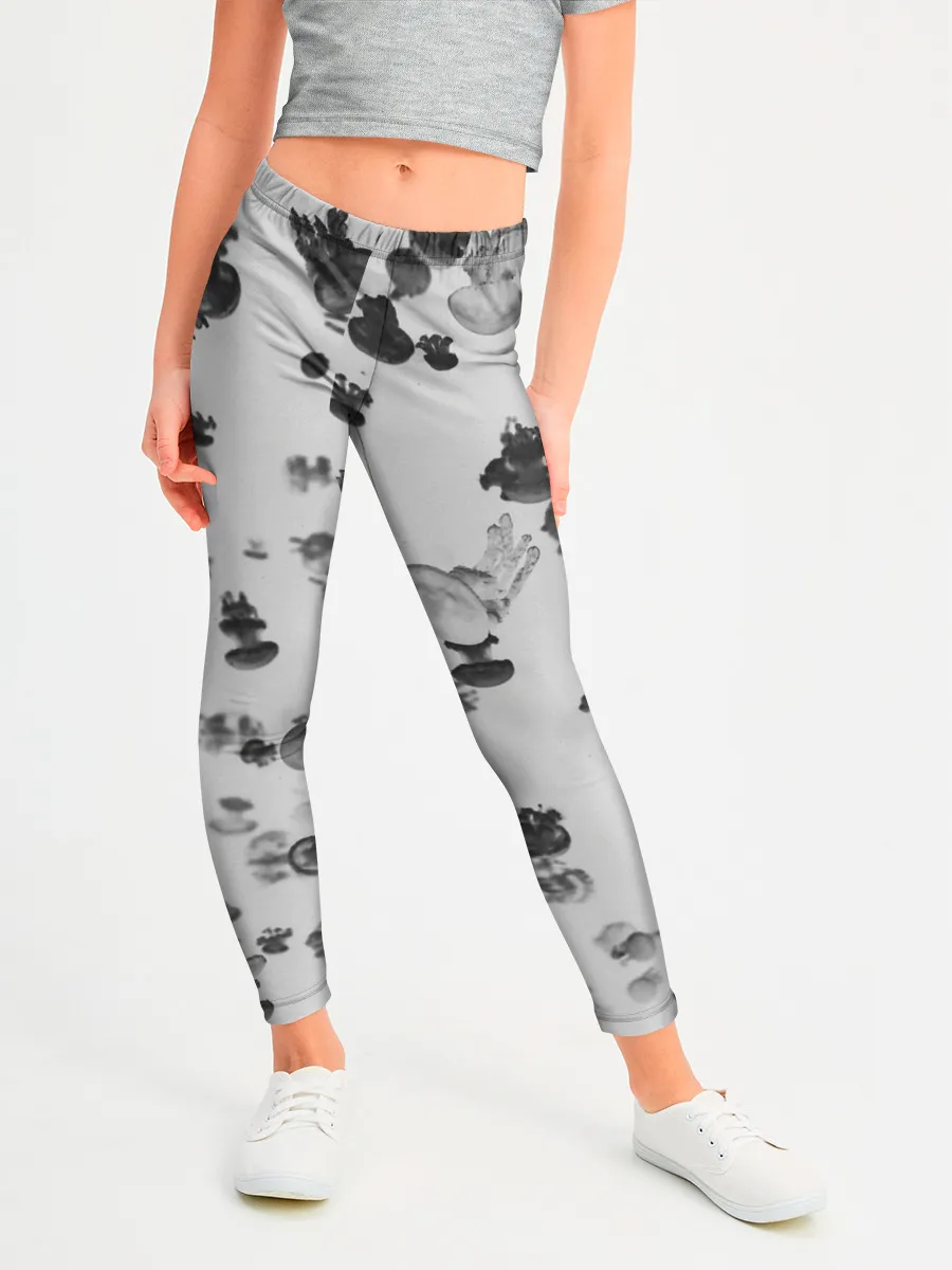 Леггинсы для девочки / Медузы