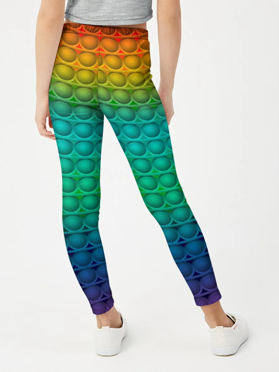 Леггинсы для девочки / POP IT | СИМПЛ ДИМПЛ