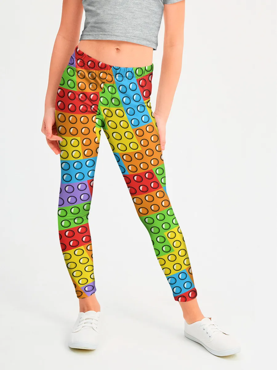 Леггинсы для девочки / POP IT / SIMPLE DIMPLE