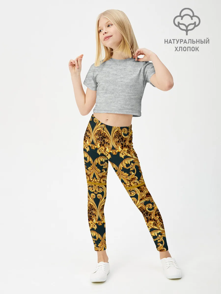 Леггинсы для девочки / luxury style