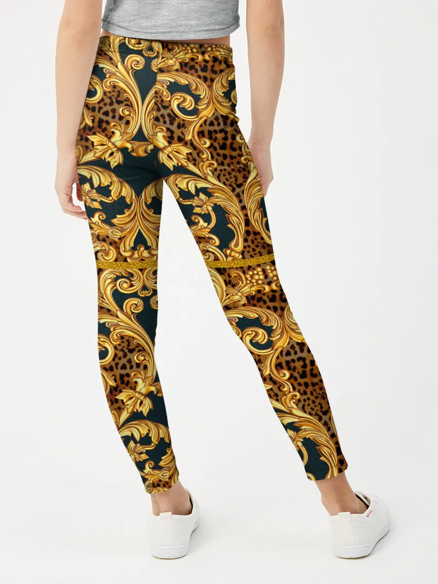 Леггинсы для девочки / luxury style