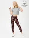 Леггинсы для девочки / Цепи