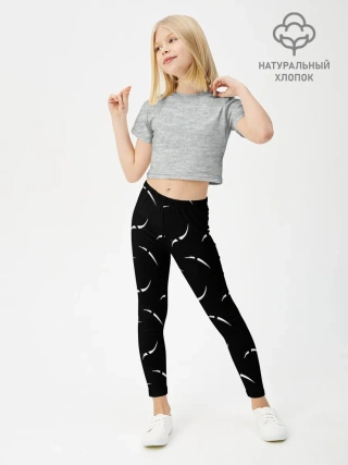 Леггинсы для девочки / Дельфины