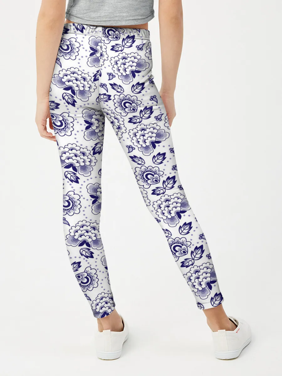 Леггинсы для девочки / Узор