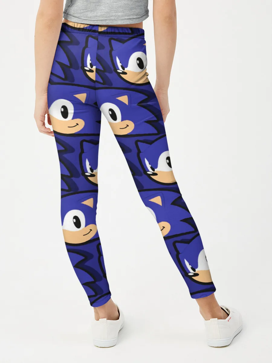 Леггинсы для девочки / Sonic pattern