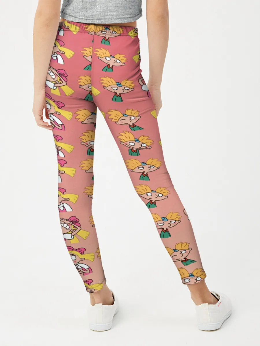 Леггинсы для девочки / Арнольд и Хельга