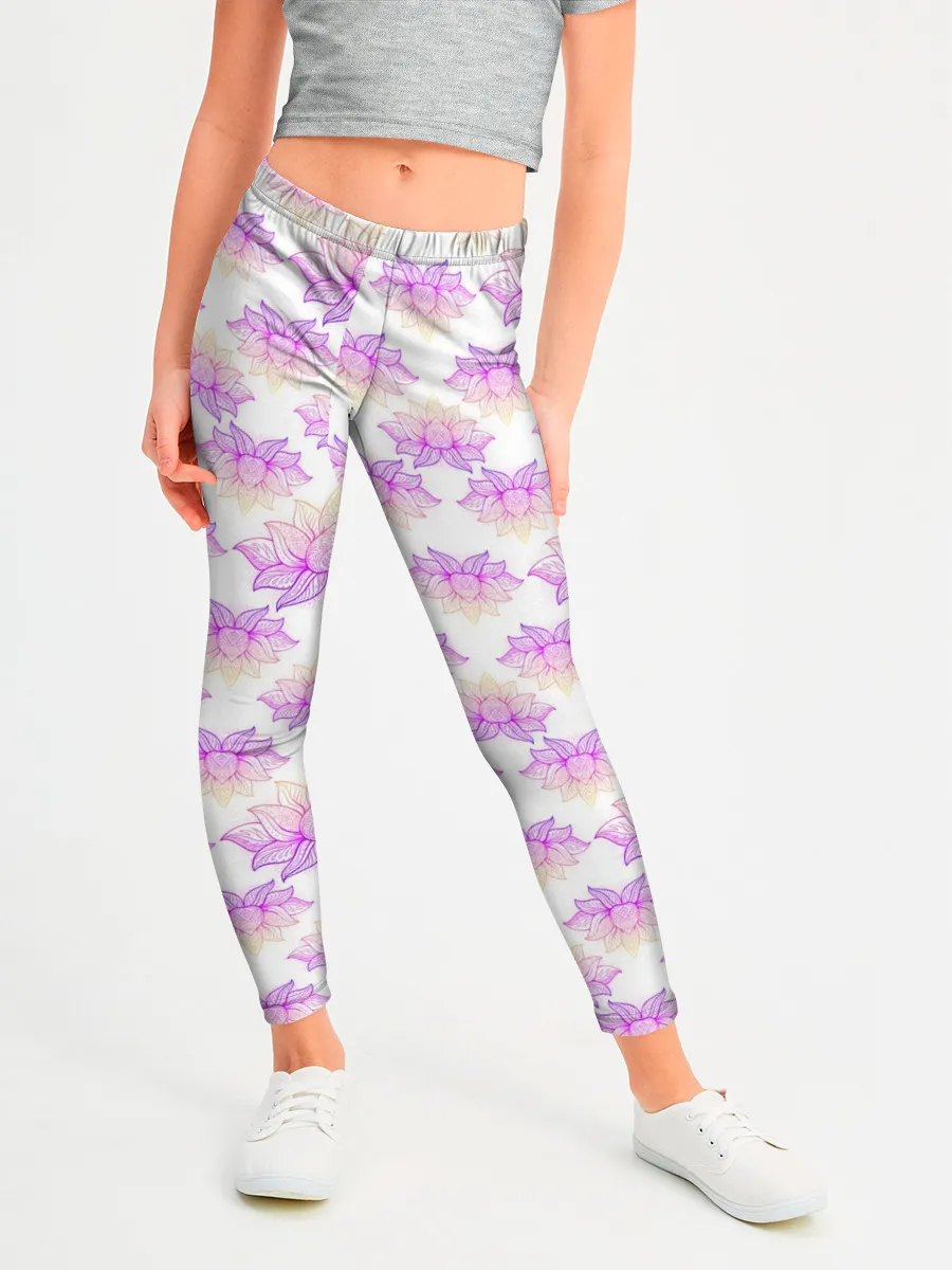 Леггинсы для девочки / Лотос