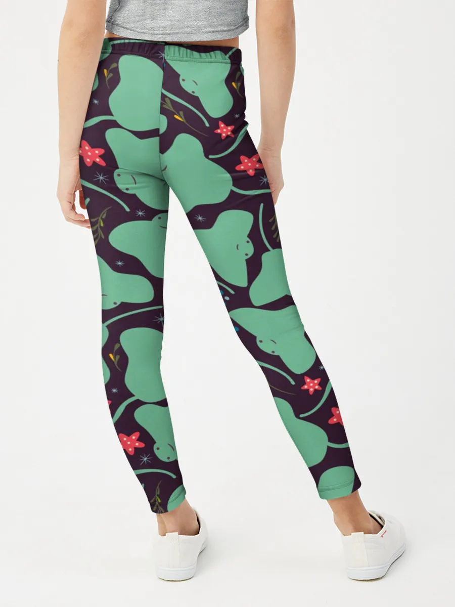 Леггинсы для девочки / Скаты