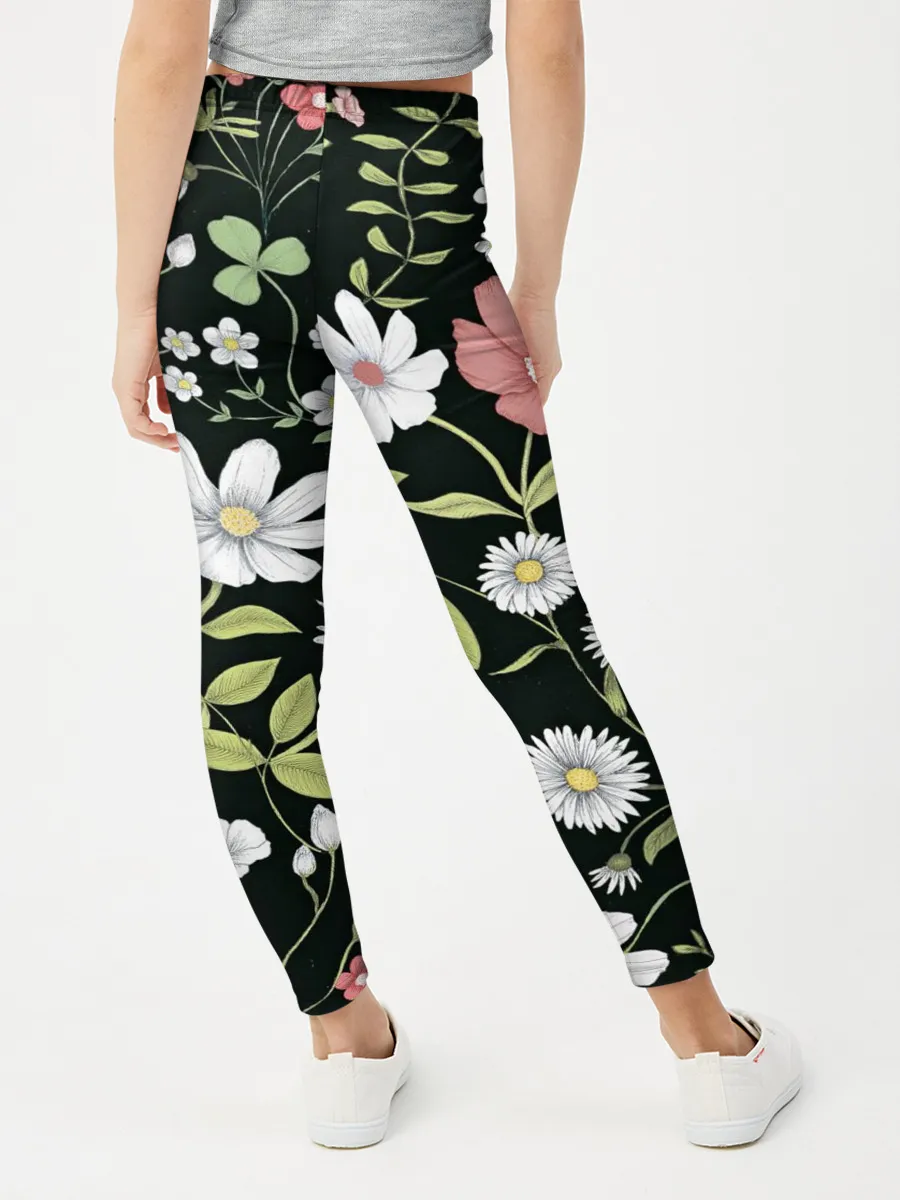 Леггинсы для девочки / Полевые цветы