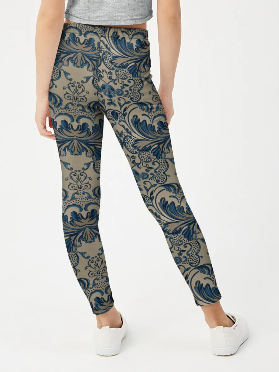 Леггинсы для девочки / Классические узоры