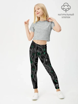 Леггинсы для девочки / круги во тьме