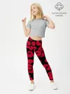 Леггинсы для девочки / Красное облако