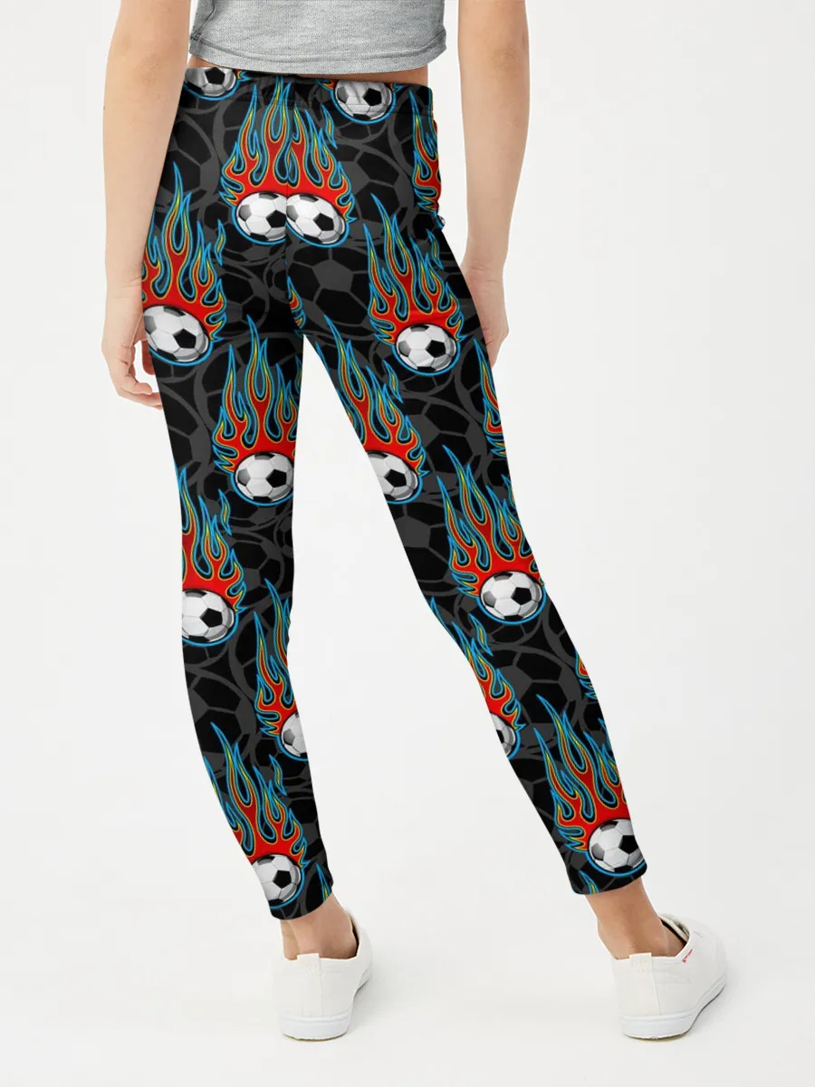 Леггинсы для девочки / Футбол