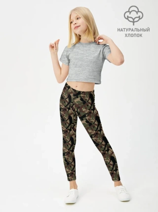 Леггинсы для девочки / Футбол