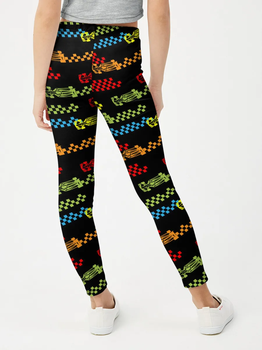 Леггинсы для девочки / Формула 1 Гонки