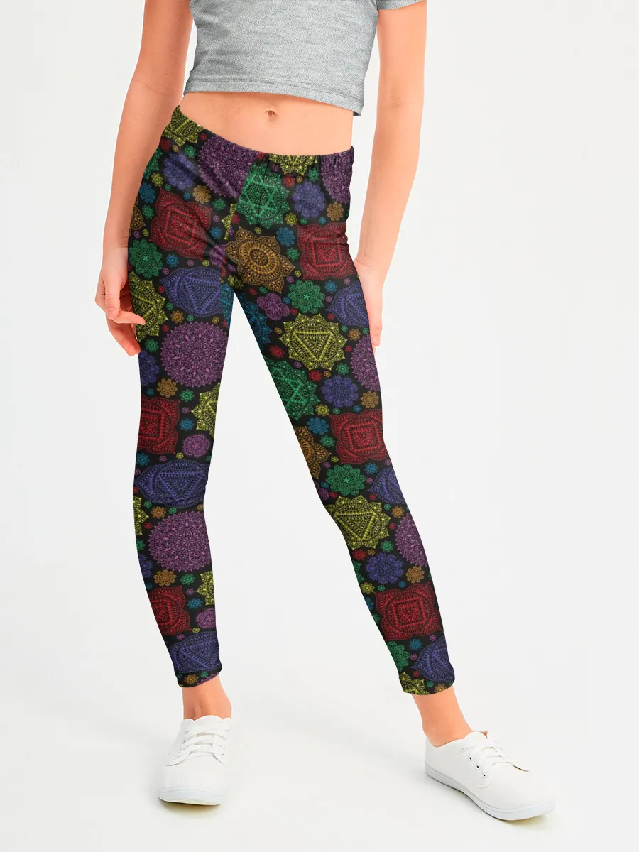 Леггинсы для девочки / Чакры