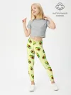 Леггинсы для девочки / Авокадо / Avocado