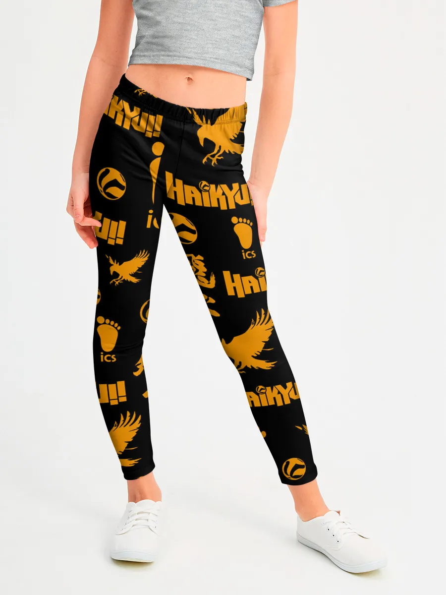 Леггинсы для девочки / Haikyu!! | ВОЛЕЙБОЛ!! элементы