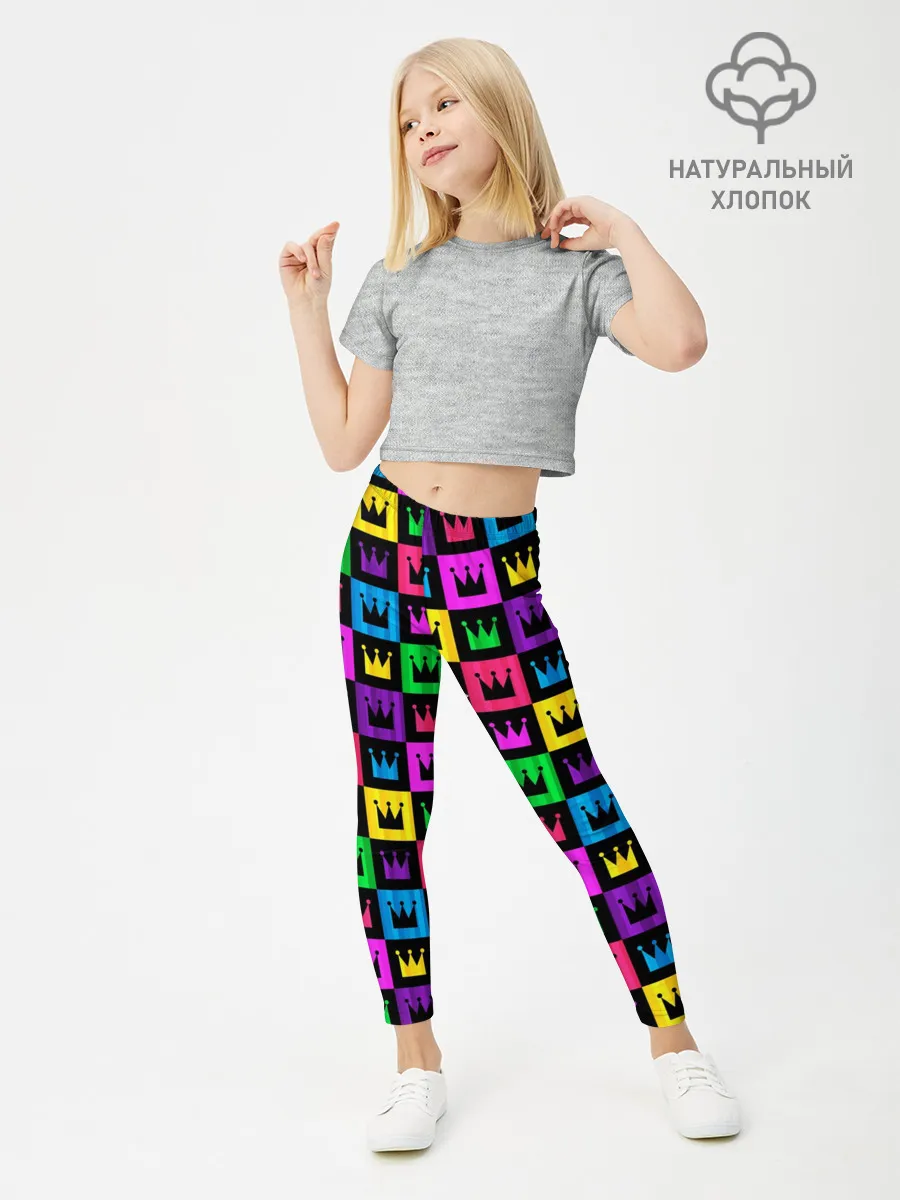 Леггинсы для девочки / Король