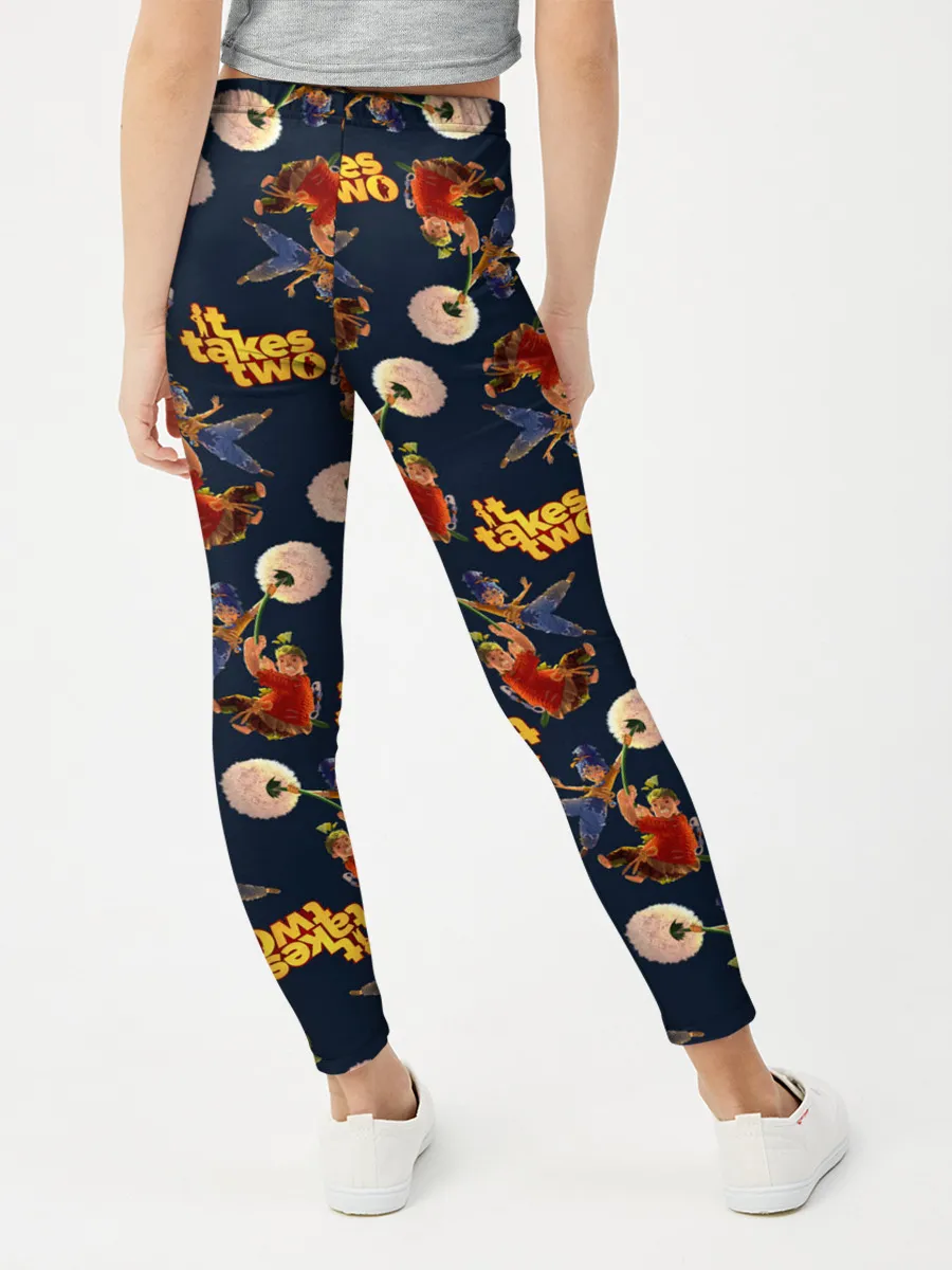Леггинсы для девочки / It Takes Two pattern